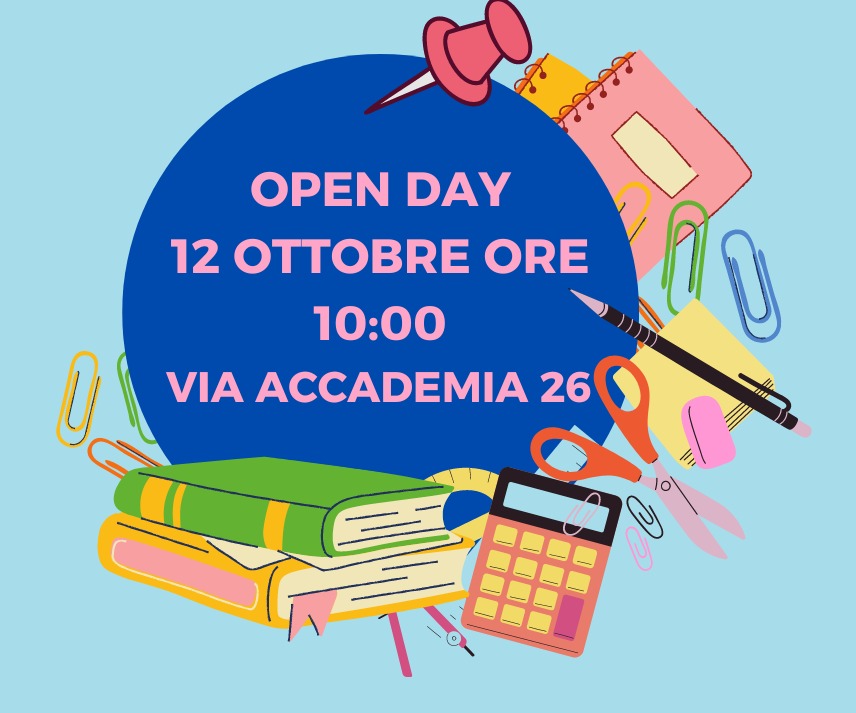 OPEN DAY - INFORMATICA, TURISMO E LICEO SCIENZE UMANE ECONOMICO SOCIALE