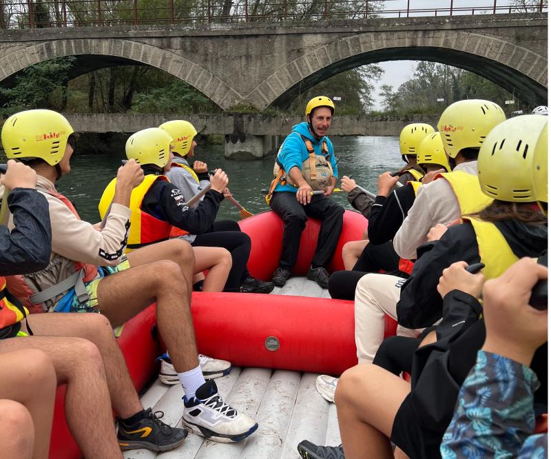 USCITA DIDATTICA - RAFTING NEL PARCO DEL TICINO E CORSO DI SOPRAVVIVENZA